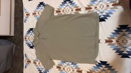 Classic light sage polo shirt, size US 16/18