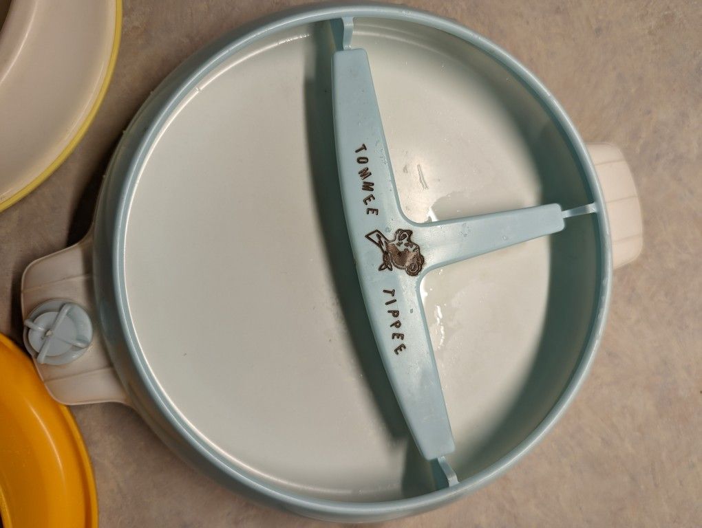 Vintage Baby Warming Dishes And Baby Food Grinder