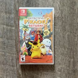 In Hand, Brand New, Never Opened Factory Sealed Nintendo Switch - Detective Pikachu Returns - Video Game