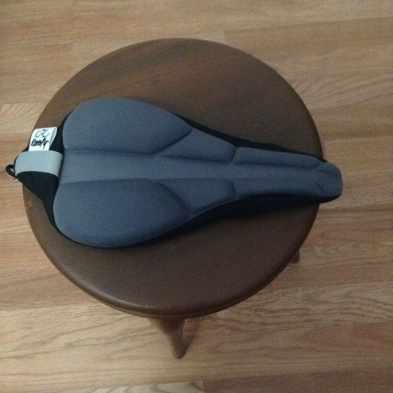 Komfy bike seat cushion