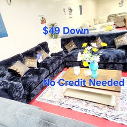 💥🛋Promotion On Livingroom Furniture 🌟 Only $49 Today And Pay Later With Or Without Credit 💥 