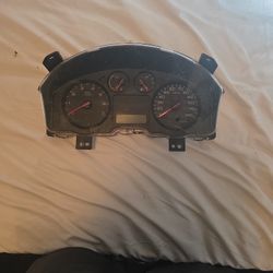 Ford freestyle Van cluster