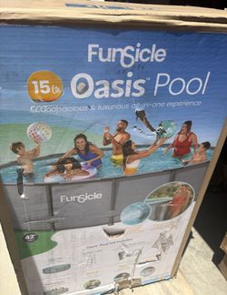 New in box 15 ft pool $170 cash only pick up east Palmdale