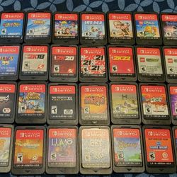 Nintendo Switch games  (No Cases)