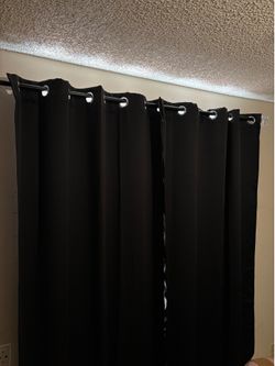 Black Blackout Curtains