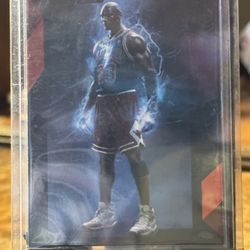 Michael Jordan (Electric) signed By Artist (rare)