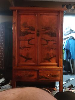 Antique Chinese Armoire 18th Century