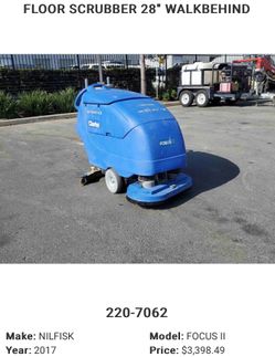 Floor Scrubber 