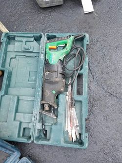 Hitachi reciprocating saw