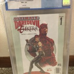 Daredevil Defenders Electra comic book