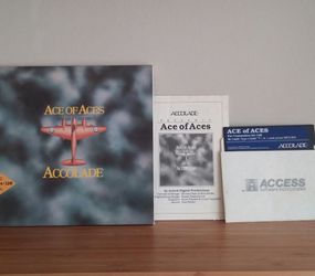 Retro Ace Of Aces Commodore 64/128 Game
