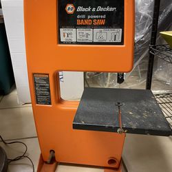 Black And Decker Drill Powered Bandsaw
