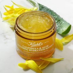 Kiehl's Calendula & Aloe Soothing Hydration Mask 0.5 fl oz 14 ml All Skin Types