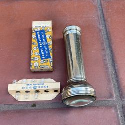 Vintage Model T era flashlight