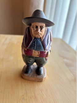 Carved Gentleman From Ecuador