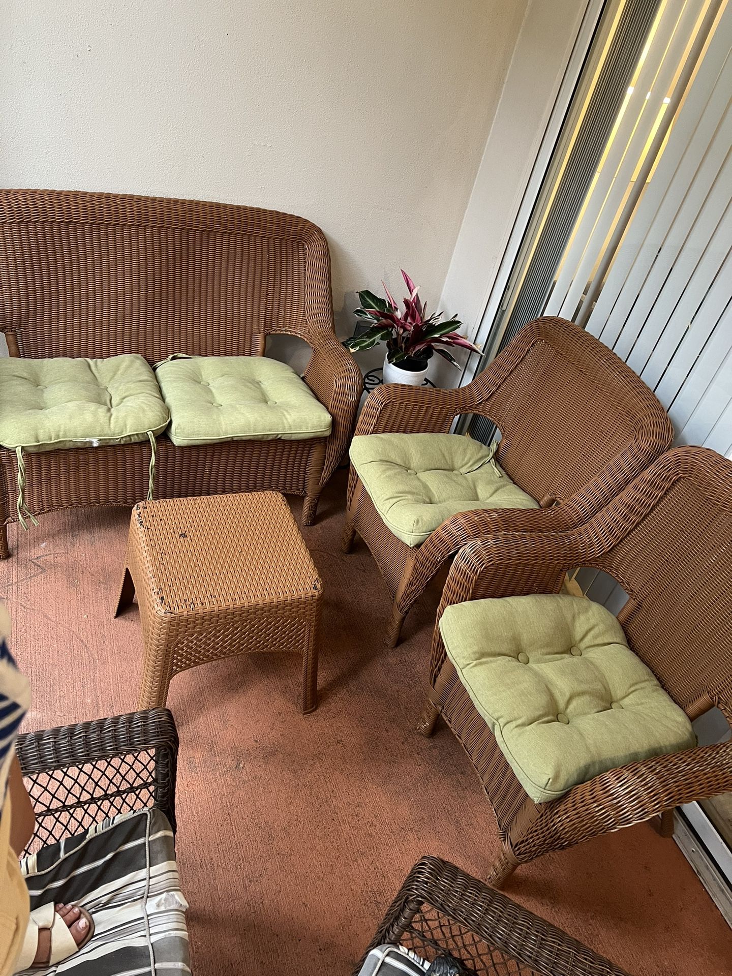 Outdoor Wicker Furniture - 4 Piece