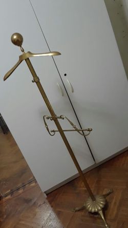 Brass valet