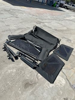 Jeep Wrangler JK 2 Door Soft Top Complete OEM 2007 through 2018 Tinted Windows