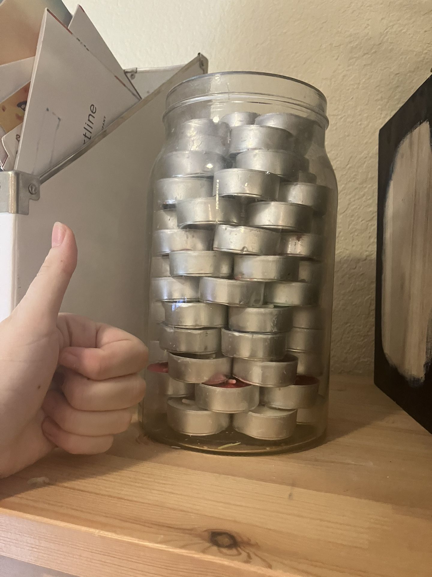 Giant Jar Of Scented Candles Collection