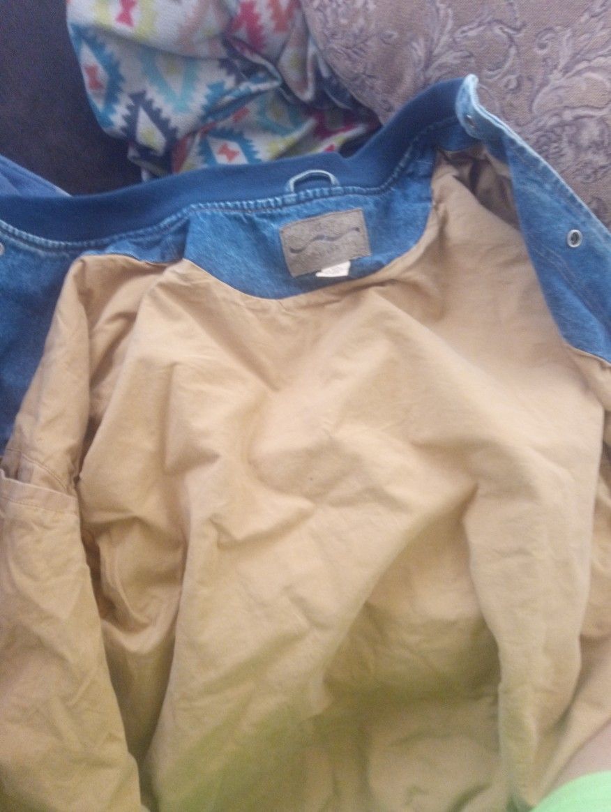 Houston production organization vintage Jean Jacket
