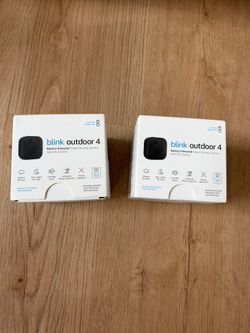 2x Blink Outdoor 4 Cameras, New in Box