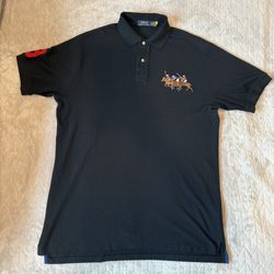 Polo Ralph Lauren Triple-Pony Mesh Shirt Men’s Sz LT( Large Tall)