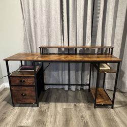 Brown study Table