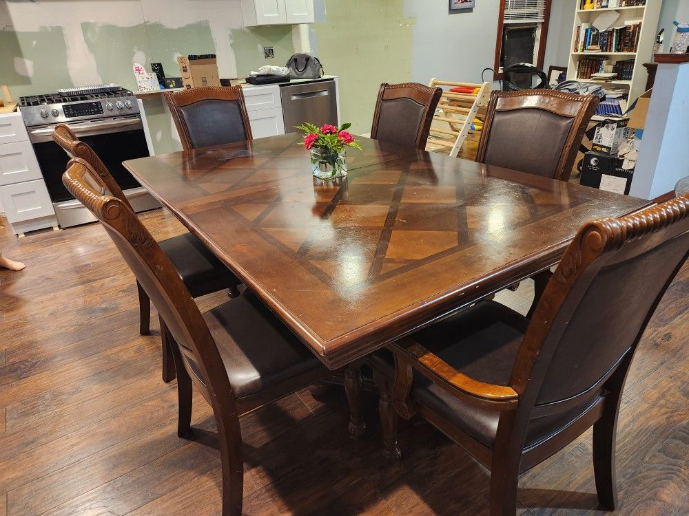 Beautiful Wooden Dining Room Set