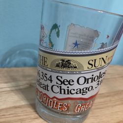 McDonald’s Collectable Glass 1998 Collectable Baltimore Oreoles 