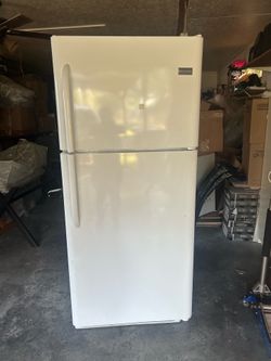 White refrigerator