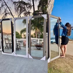 Brand New Full Size Mirror (Mountable Horizontal or Vertical) Can Deliver!