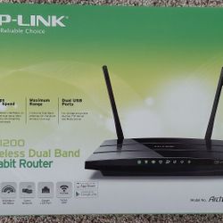 TP-Link AC 1200 Wireless Router