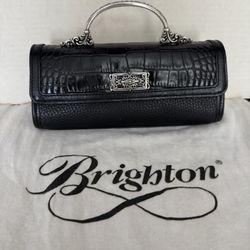 Brighton Leather Clutch Purse 