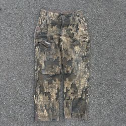 Vintage real tree camo double knees