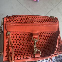 Rebecca Minkoff Mini MAC Clutch – Persimmon (10CITPCCR) NWT w/ Tags & Dust Bag