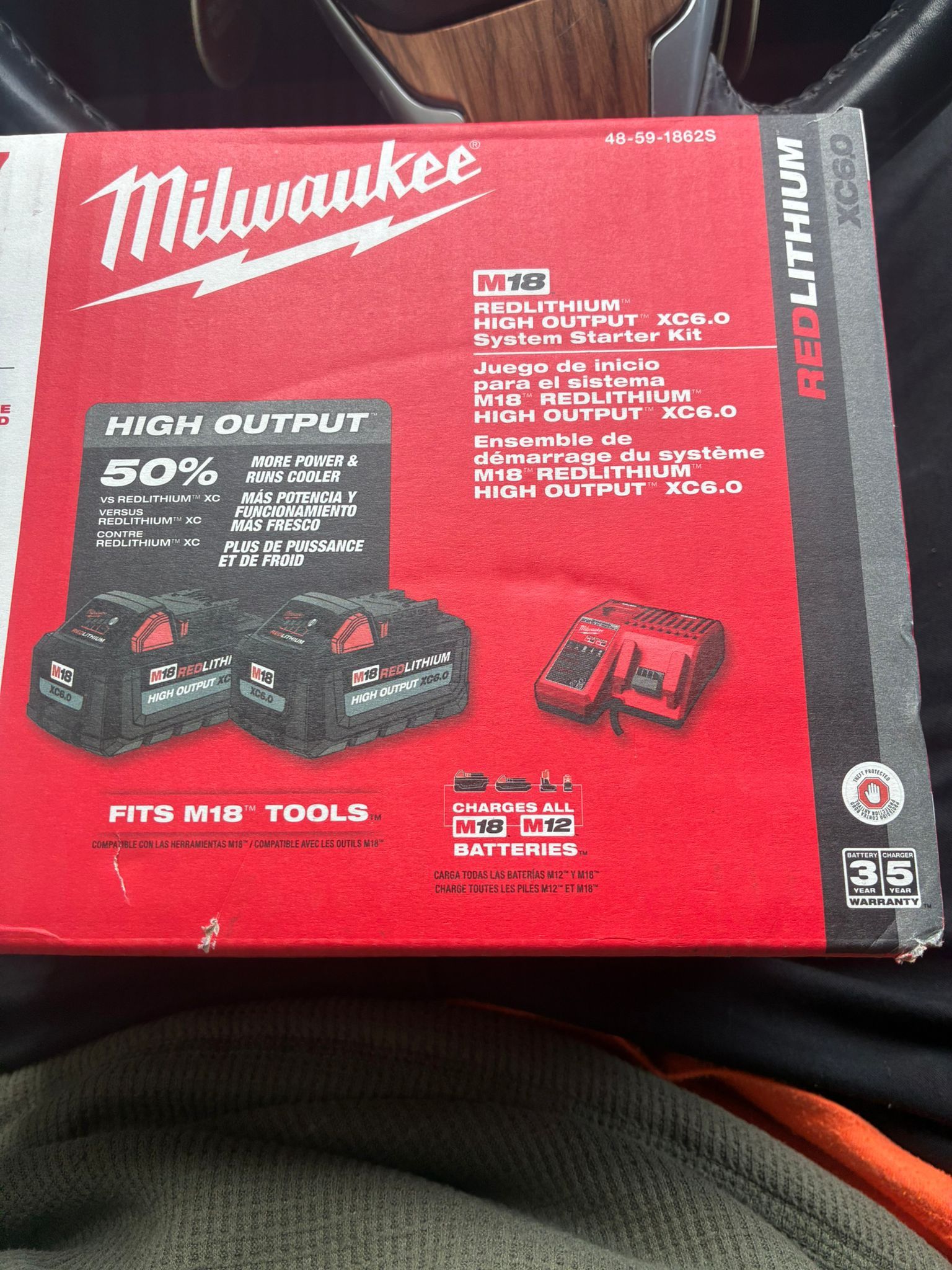 Milwaukee Battery X2  