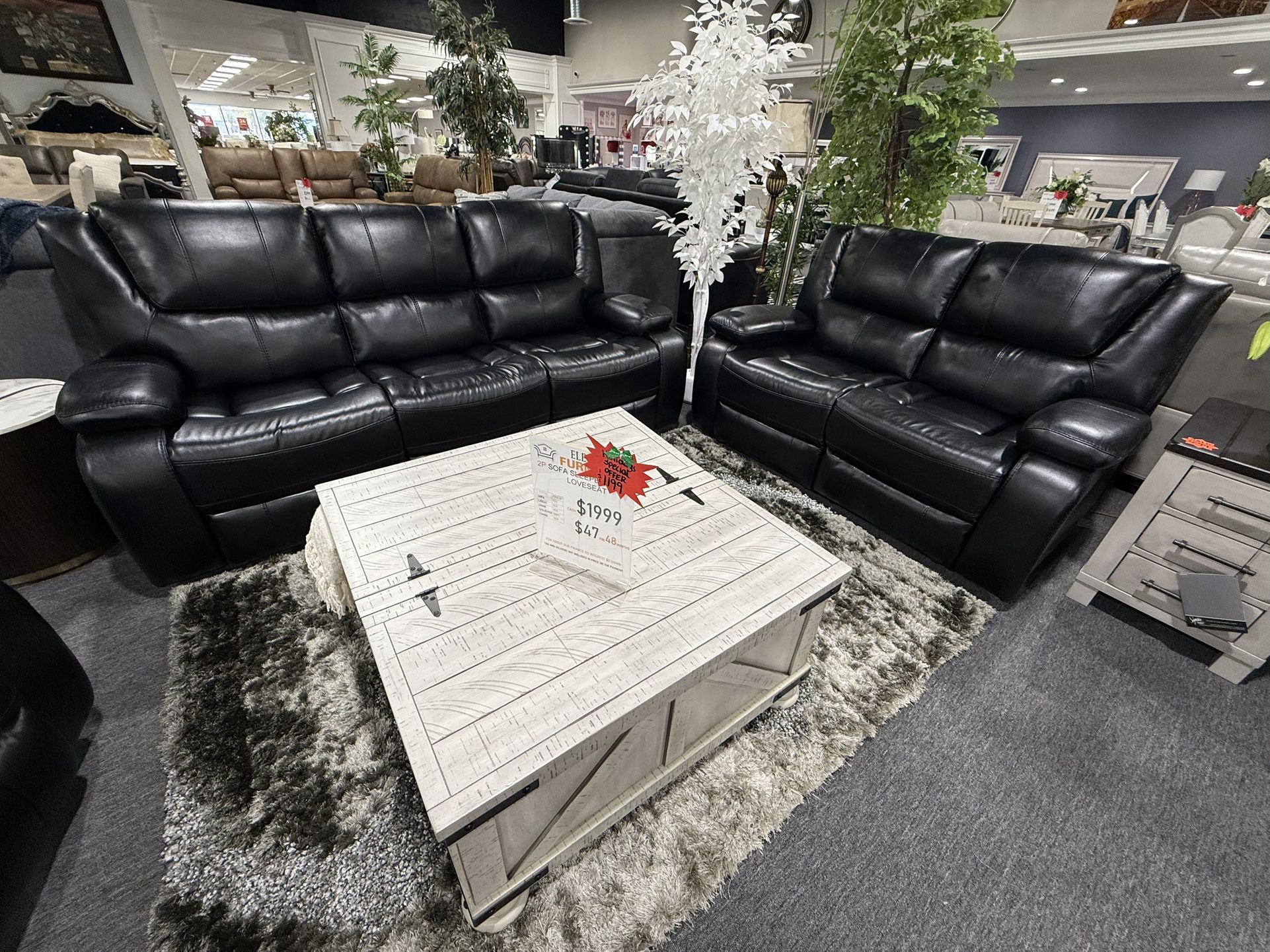 2 Pc Sofa And Loveseat No Credit Needed $10 Down