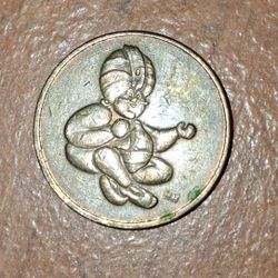 Vintage Harrahs Reno Genie Token