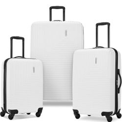 american tourister luggage groove (white)