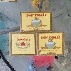 Old Antique Cigar Boxes