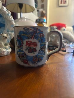 VIntage Knotts Berry Farm Coffee Mug Souvenir Speckled Rare Mug