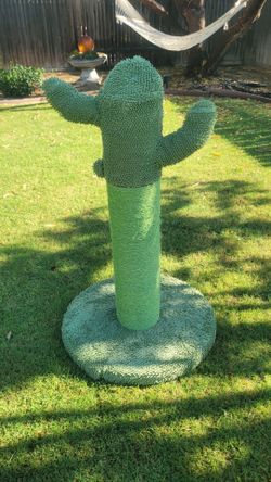 Chewy Cactus Cat Scratching Post