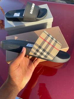 Burberry slides