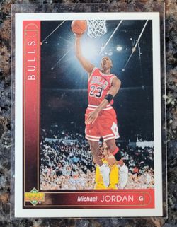 Michael Jordan Upper Deck Card