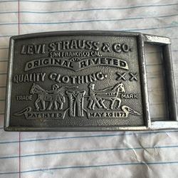 Vintage Levi Strauss Belt Buckle