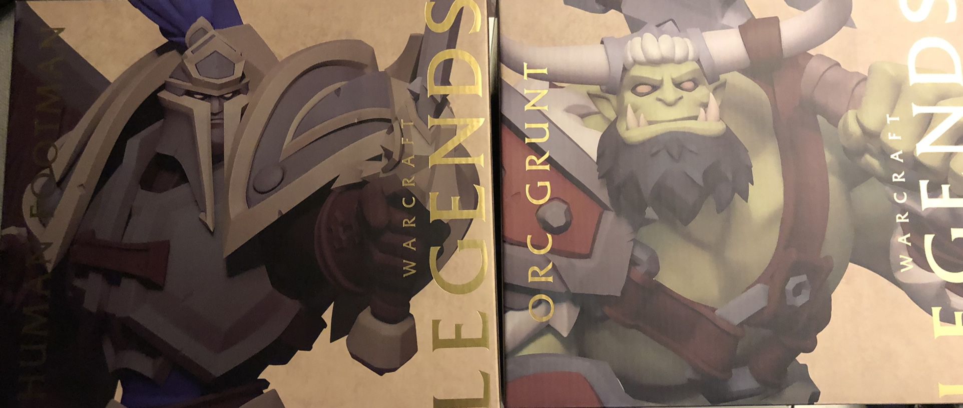 25th Anniversary Orc Grunt And Human Footman ~ Blizzcon 2019 Exclusive Sealed Never Opened