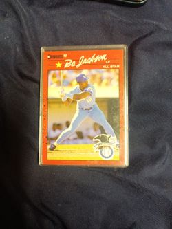 1990 Donruss Bo Jackson  Multiple Error Card