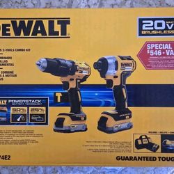 Dewalt 2-Tool Combo Kit Power stack 