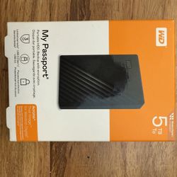 my passport 5tb portable hard drive