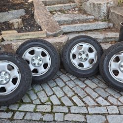 Honda Rims with Great Tires